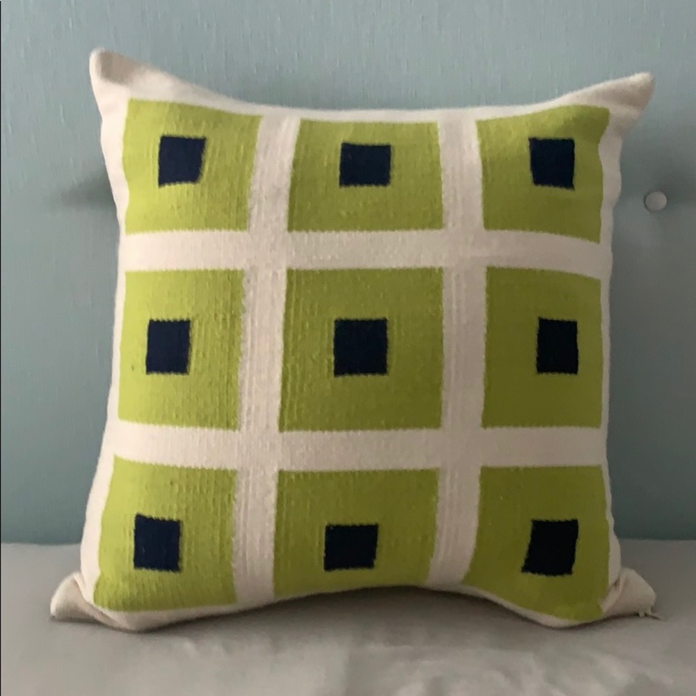 Jonathan Adler Wool Reversible Throw Pillow